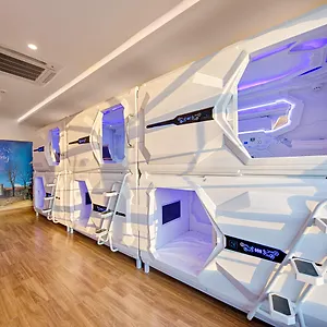 2* Capsule hotel Ancyra Capsule - Backpackers Paradise & Rooftop Bar